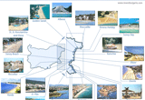 Bulgarian Summer Resorts Map
