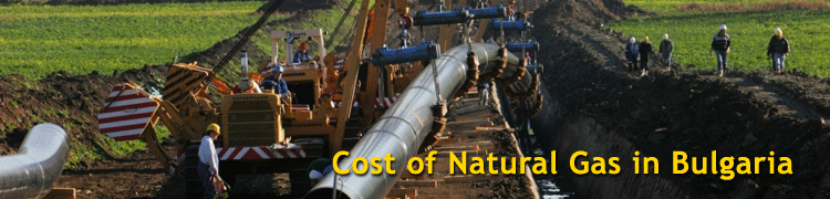 Cost of Natural Gas in Bulgaria