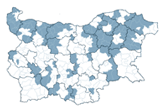 Areas of High Unemployment in Bulgaria
